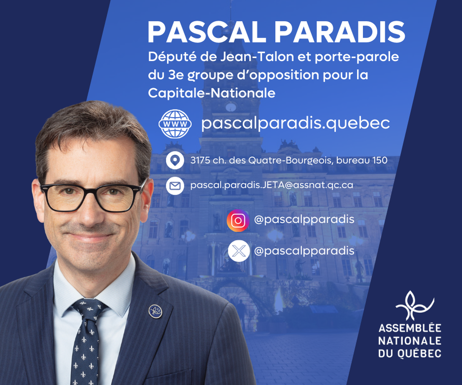 Député Pascal Paradis