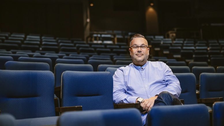 Christian Noël, directeur de programmation du Grand Théâtre de Québec depuis septembre 2022. (Crédit photo : Grand Théâtre de Québec)