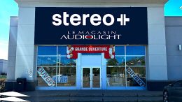 Les bannières Stereo+ et Audiolight s'unissent pour une nouvelle boutique à Lebourgneuf. (Crédit photo : Stereo+)