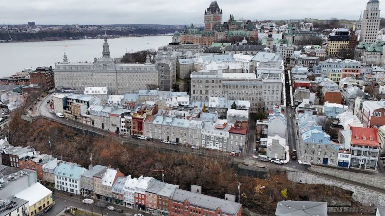 Vue sur le Vieux-Québec. (Crédit photo : Philippe Moussette)