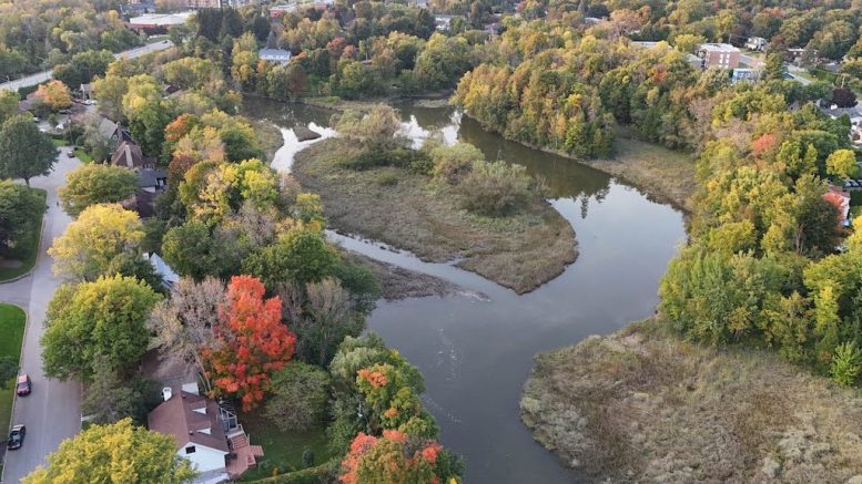 La rivière Cap-Rouge, à Québec. (Crédit photo : Philippe Moussette)