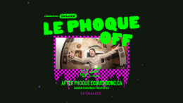 DJ Queer Chevelu, du média ecoutedonc.ca, fera un DJ set à La Cuisine dans le cadre du Phoque OFF. (Crédit image : Phoque OFF)